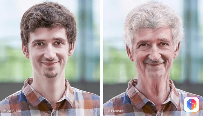 A magia dos aplicativos que envelhecem o nosso rosto - APLICATIV